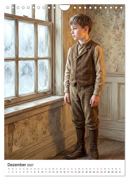 Produktbild: Jungen in der Belle &Eacute;poque (Wandkalender 2027 DIN A4 hoch), CALVENDO Monatskalender