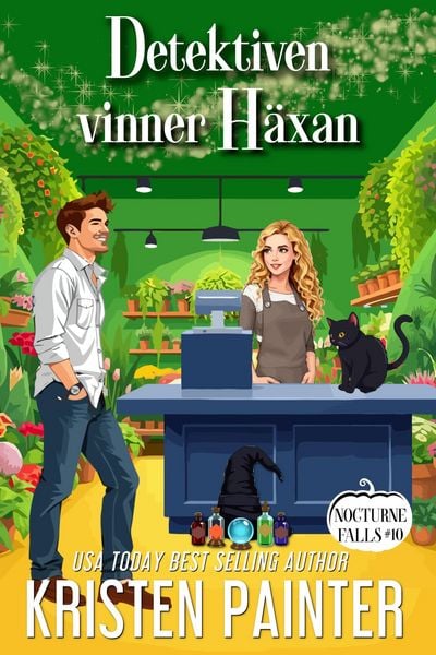 Produktbild: Detektiven vinner H&auml;xan (Nocturne Falls Svensk, #10)