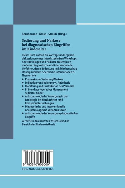 Produktbild: Sedierung und Narkose
