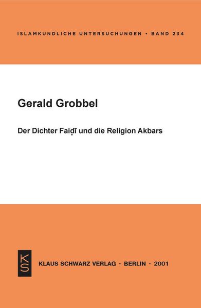 Produktbild: Der Dichter Faidi und die Religion Akbars