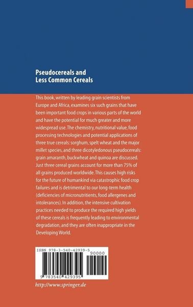Produktbild: Pseudocereals and Less Common Cereals