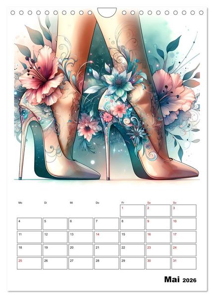 Produktbild: High Heels Zauber (Wandkalender 2026 DIN A4 hoch), CALVENDO Monatskalender