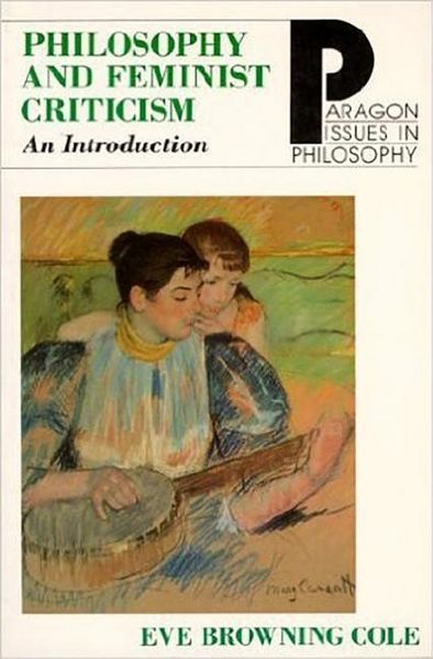 Produktbild: Philosophy of Feminist Criticism