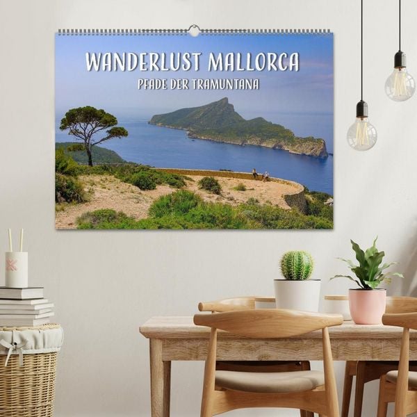 Produktbild: Wanderlust Mallorca - Pfade der Tramuntana (Wandkalender 2027 DIN A2 quer), CALVENDO Monatskalender