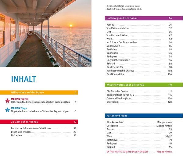 Produktbild: MERIAN live! Reisef&uuml;hrer Kreuzfahrt Donau