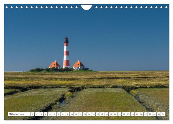 Produktbild: Schleswig-Holstein (Wandkalender 2026 DIN A4 quer), CALVENDO Monatskalender
