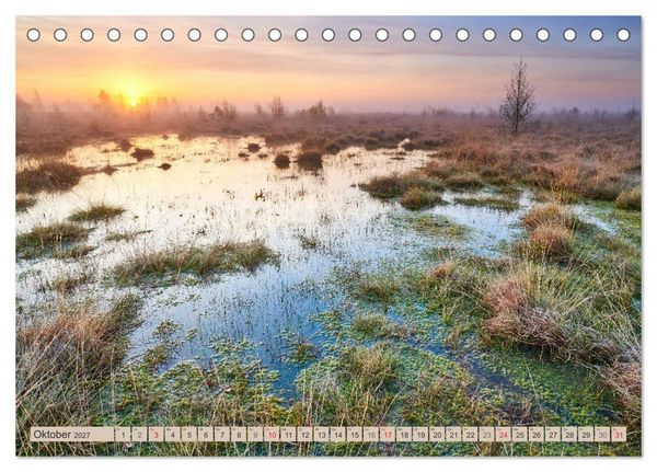 Produktbild: Deutschlands Moore (Tischkalender 2027 DIN A5 quer), CALVENDO Monatskalender