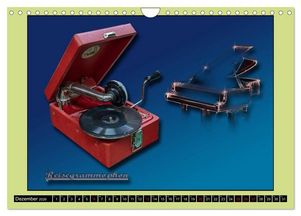 Produktbild: RADIO LEGENDEN (Wandkalender 2026 DIN A4 quer), CALVENDO Monatskalender