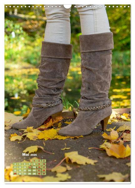 Produktbild: Stiefel und High Heels im Herbst (Wandkalender 2026 DIN A3 hoch), CALVENDO Monatskalender