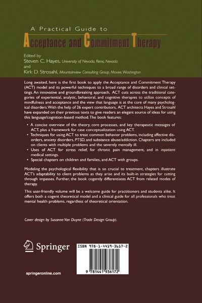 Produktbild: A Practical Guide to Acceptance and Commitment Therapy