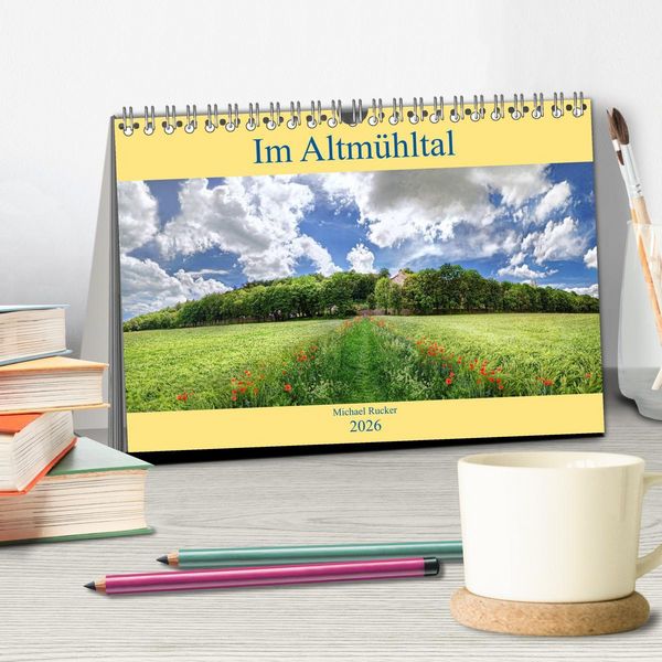 Produktbild: Im Altm&uuml;hltal (Tischkalender 2026 DIN A5 quer), CALVENDO Monatskalender