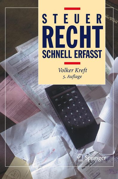 Produktbild: Steuerrecht - Schnell erfasst