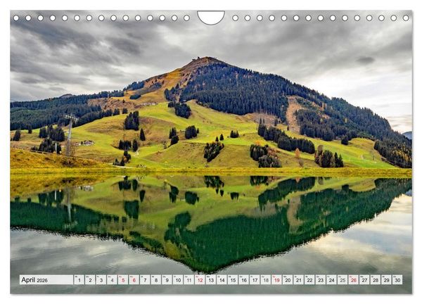 Produktbild: Gr&uuml;&szlig;e aus Hinterglemm (Wandkalender 2026 DIN A4 quer), CALVENDO Monatskalender