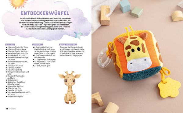 Produktbild: Das Montessori-N&auml;hbuch &ndash; Spielerisch wachsen und Selbstst&auml;ndigkeit f&ouml;rdern