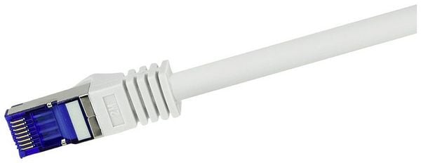 Produktbild: LogiLink C6A082S RJ45 CAT 6a S/FTP 7.50 m Grau 1 St.