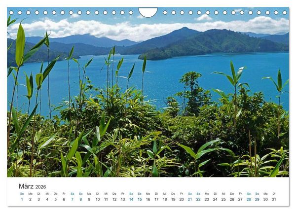 Produktbild: Vielfalt Neuseeland (Wandkalender 2026 DIN A4 quer), CALVENDO Monatskalender