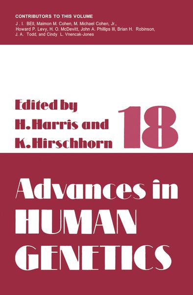 Produktbild: Advances in Human Genetics