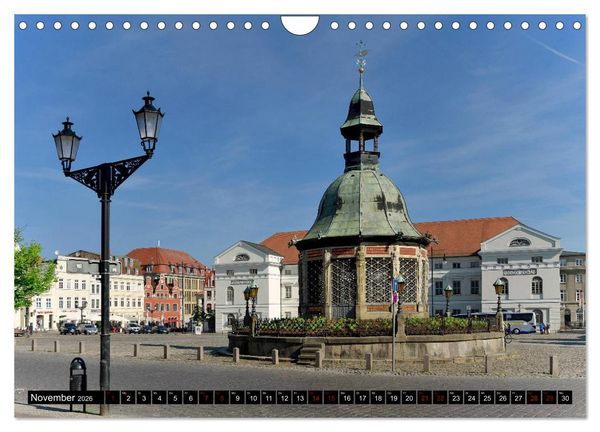 Produktbild: Ein Bummel durch die Hansestadt Wismar (Wandkalender 2026 DIN A4 quer), CALVENDO Monatskalender