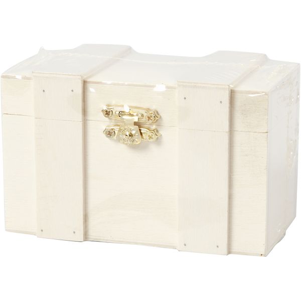 Produktbild: Creativ Company Schatzkiste, H 7,5 cm, L 12 cm, B 6 cm, 1 Stk