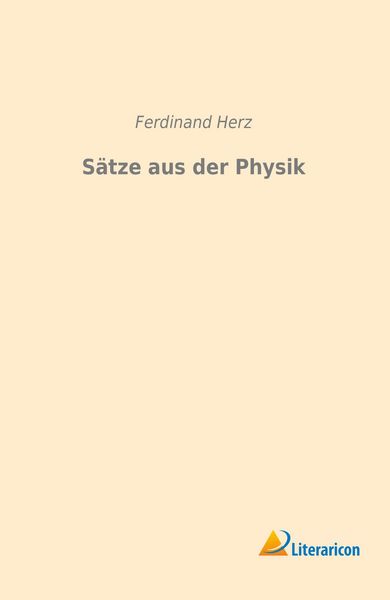 Produktbild: S&auml;tze aus der Physik