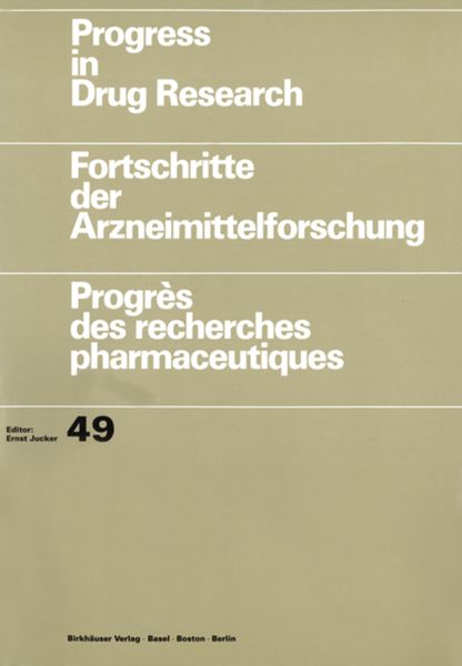 Produktbild: Progress in Drug Research