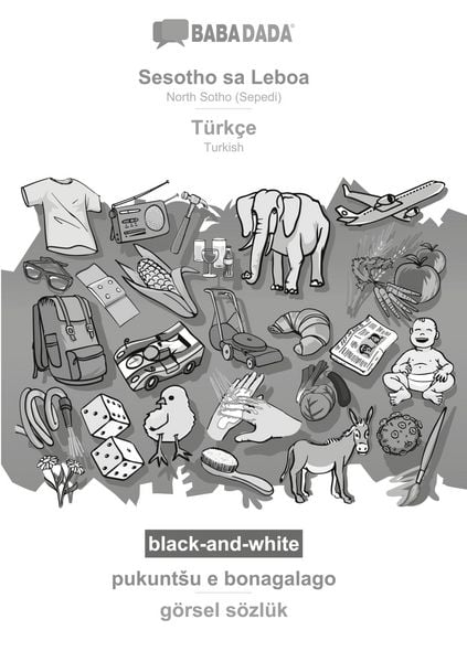 Produktbild: Sesotho sa Leboa - T&uuml;rk&ccedil;e, pukunt&iquest;u e bonagalago, BW