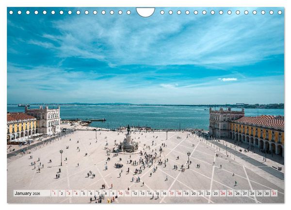 Produktbild: Lisbon - Perspectives (Wall Calendar 2026 DIN A4 landscape), CALVENDO 12 Month Wall Calendar