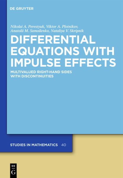 Produktbild: Differential Equations with Impulse Effects