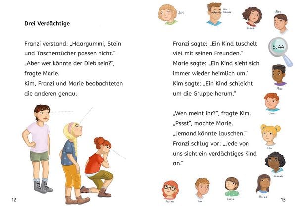 Produktbild: Die drei !!!, B&uuml;cherhelden 2. Klasse, Diebe in Sicht
