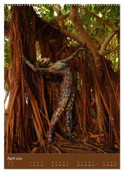 Produktbild: Tropical Artventures (hochwertiger Premium Wandkalender 2026 DIN A2 hoch), Kunstdruck in Hochglanz