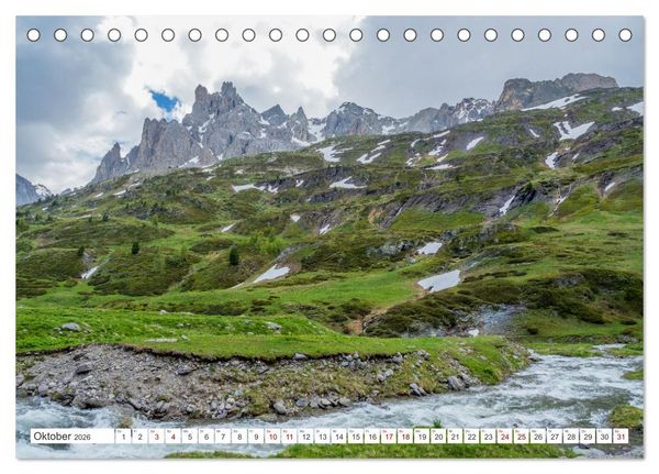 Produktbild: Das Clar&eacute;e-Tal - die wondersch&ouml;ne Begegnung mit der Natur (Tischkalender 2026 DIN A5 quer), CALVENDO Monatskalender