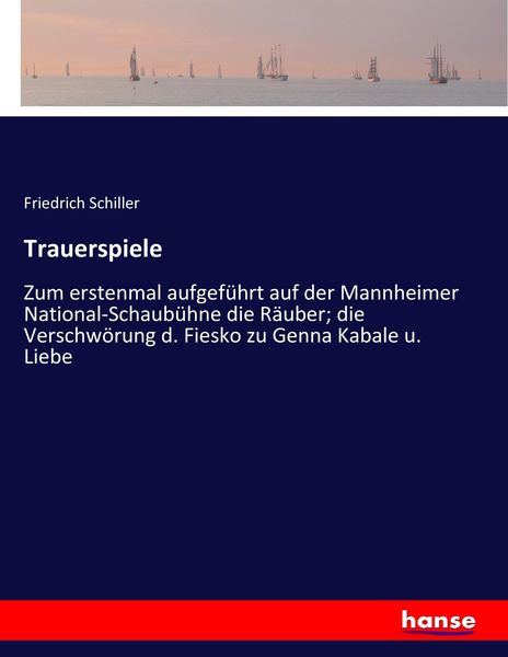 Produktbild: Trauerspiele