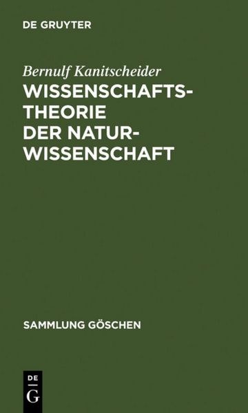 Produktbild: Wissenschaftstheorie der Naturwissenschaft