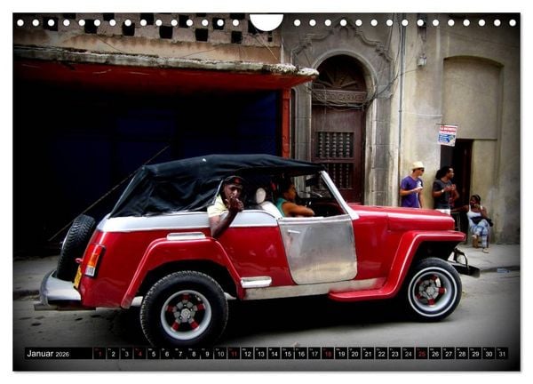 Produktbild: Auto-Legenden: WILLYS (Wandkalender 2026 DIN A4 quer), CALVENDO Monatskalender