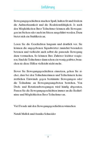 Produktbild: Geschichten zum Bewegen f&uuml;r Senioren