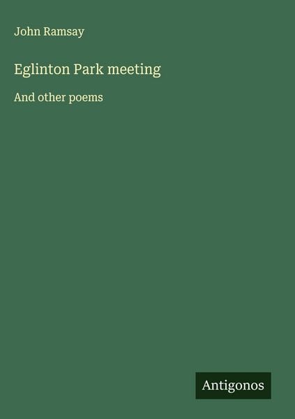 Produktbild: Eglinton Park meeting