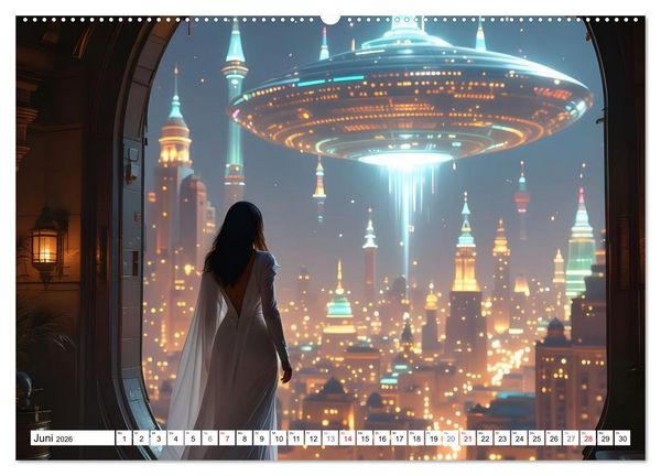 Produktbild: Universum der Tr&auml;ume (Wandkalender 2026 DIN A2 quer), CALVENDO Monatskalender