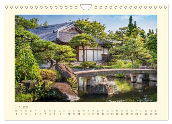 Produktbild: Eine Reise durch Japan (Wandkalender 2026 DIN A4 quer), CALVENDO Monatskalender