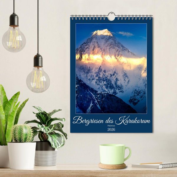 Produktbild: Bergriesen des Karakorum (Wandkalender 2026 DIN A4 hoch), CALVENDO Monatskalender