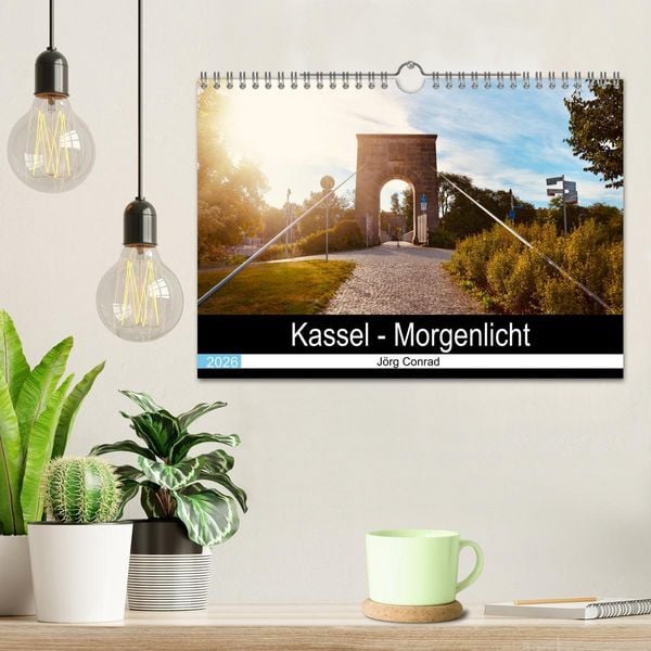 Produktbild: Kassel - Morgenlicht (Wandkalender 2026 DIN A4 quer), CALVENDO Monatskalender