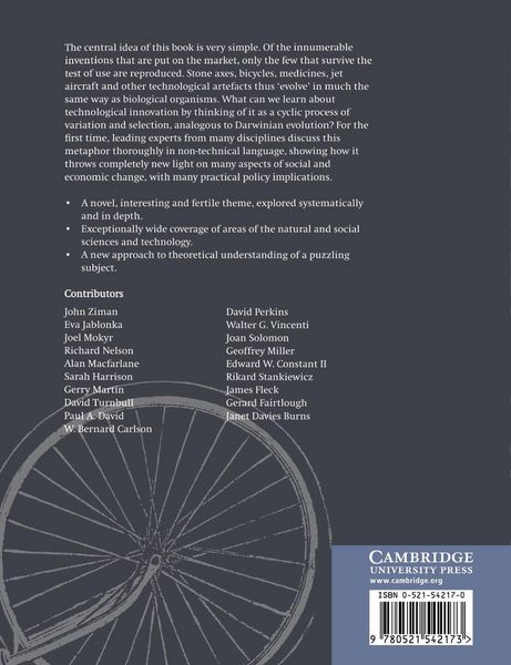 Produktbild: Technological Innovation as an Evolutionary Process