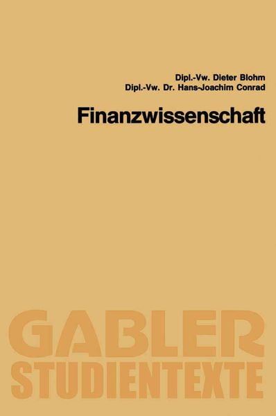 Produktbild: Finanzwissenschaft