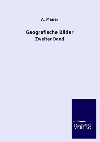 Produktbild: Geografische Bilder