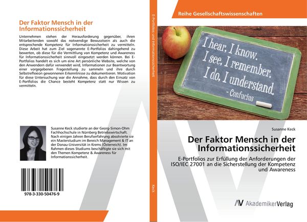 Produktbild: Der Faktor Mensch in der Informationssicherheit