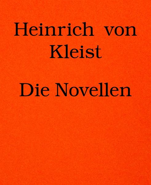 Produktbild: Die Novellen