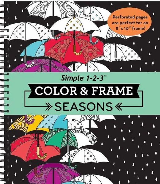 Produktbild: Color & Frame - Seasons (Adult Coloring Book)
