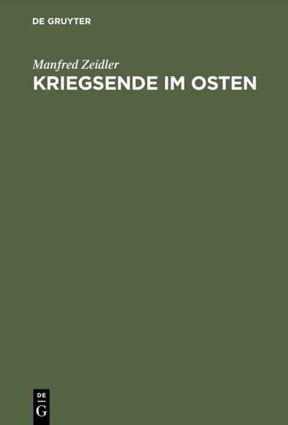 Produktbild: Kriegsende im Osten