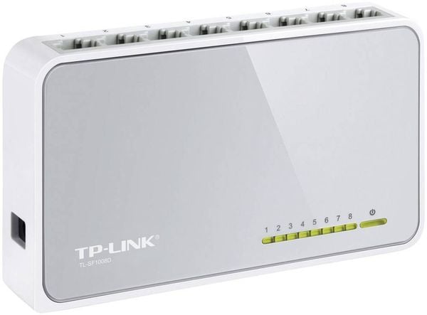 TP-LINK TL-SF1008D Netzwerk Switch 8 Port 100 MBit/s