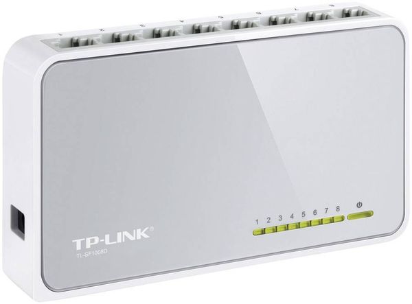 TP-LINK TL-SF1008D Netzwerk Switch 8 Port 100MBit/s