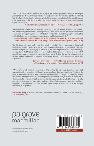 Produktbild: Masculinity, Media, and the American Presidency